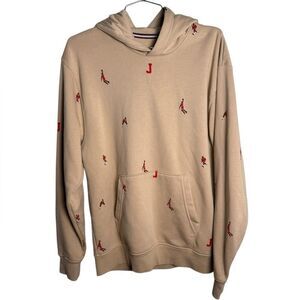 Jordan Essentials Holiday Jumpman Fleece Pullover Hoodie Small Mens